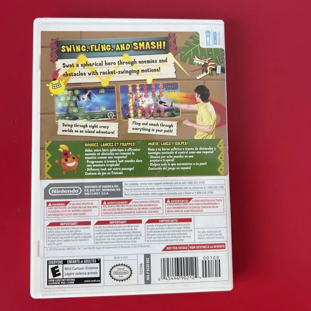FlingSmash Nintendo‎ Wii Game & Case No Manual